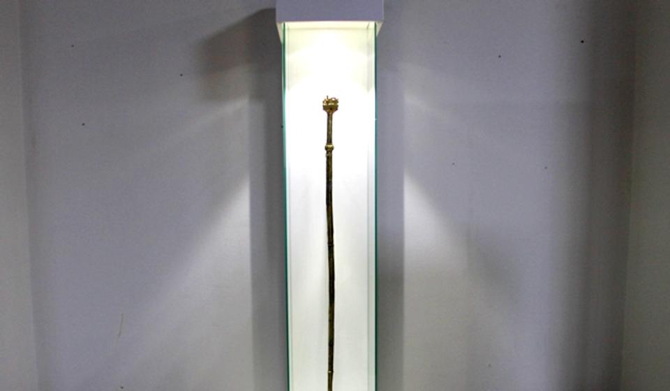 Izloženo i žezlo Svetog Save: 13 - 17. vek, riznica Manastira Mileševa. Foto VranjeNews