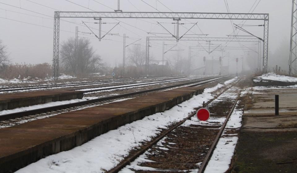 Pruga koja prolazi pored Železničke stanice Vranje. Foto VranjeNews