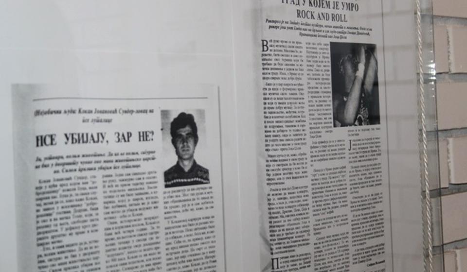 Neki od izloženih tekstova. Foto VranjeNews