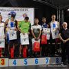 Kristijan Stošić na pobedničkom postolju u Rumi. Foto AK Vranjski maratonci