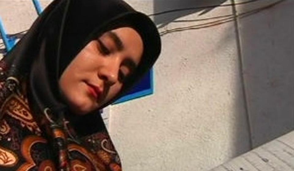 Mahbuba Taheri. Foto printscreen RTS