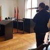 Stanković u sudnici Osnovnog suda. Foto D. Dimić, VranjeNews