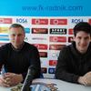 Milan Milanović i Lazar Kojić pred novinarima. Foto D. Mirčev