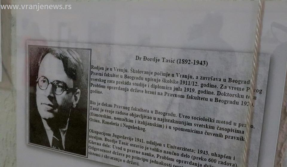 Dr Đorđe Tasić. Foto Vranje News