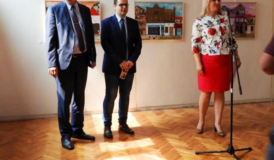 Gost sa domaćinima: konzul dr Edvin Sugarev, Darko Anačkov i Gordana Dimitrijević. Foto NU