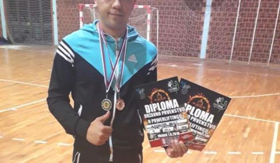 Mladom Grujiću dve medalje. Foto Olimp