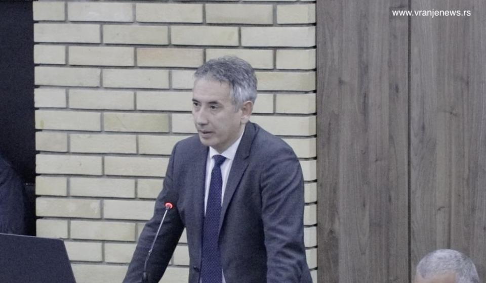 Slobodan Milenković, gradonačelnik Vranja. Foto Vranje news