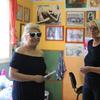 Vesna Marinković Stanković (desno) sa Duškom Radunović, slikarkom iz Pariza. Foto VranjeNews