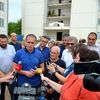 Čelnici SNS-a sa žiteljima čerenca. Foto G. Mitić
