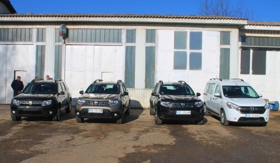 Deo novog voznog parka. Foto VranjeNews