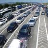 Prelaz Preševo (izlaz iz Srbije u sredu oko 12.30h). Foto printscreen amss.org.rs