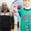 Danilo sa svojim trenerom. Foto Fejsbuk profil Nenada Stajića