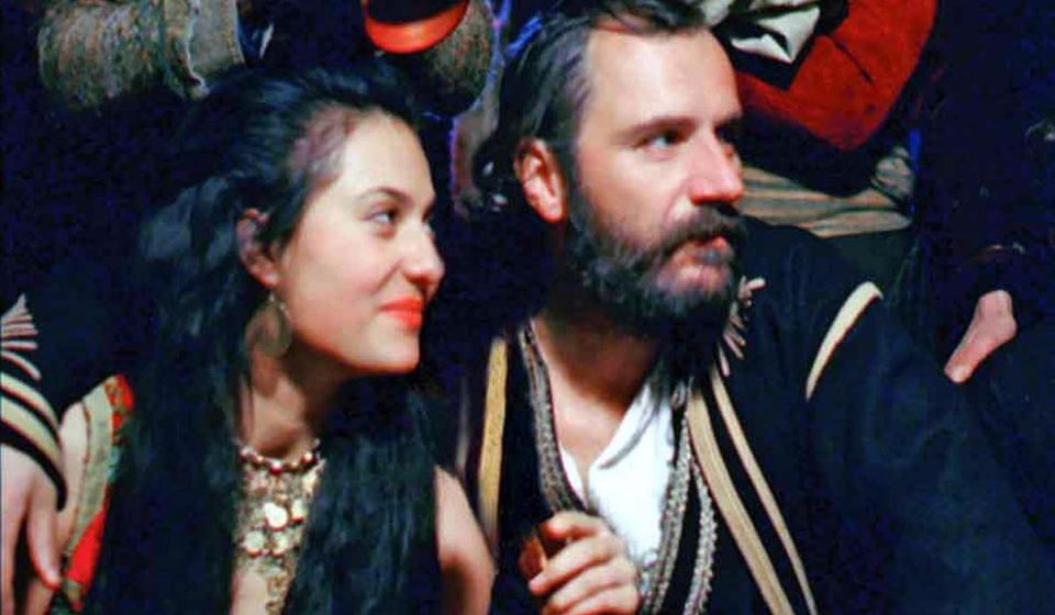 Ceca Ražnatović i Rade Šerbedžija u jednoj od scena. Foto IMDB