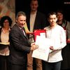 Danilo Stamenković prošlog januara, na uručenju gradske nagrade Sveti Sava. Foto Vranje News
