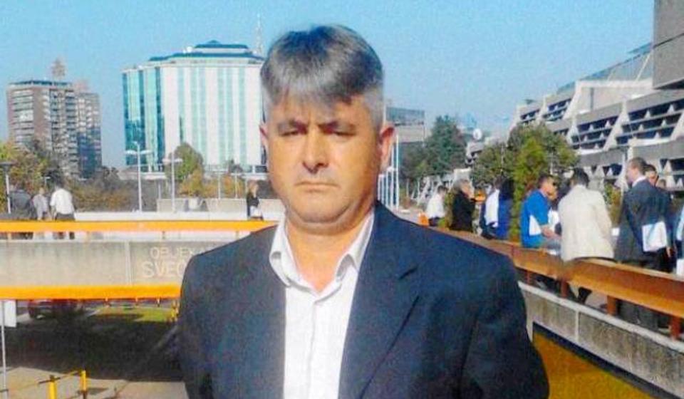 Slavoljub Ristić predvodio štrajkače. Foto privatna arhiva