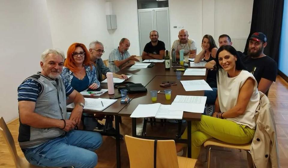 Detalj sa čitajućih proba. Foto Pozorište Bora Stanković