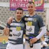 Sledi borba za titulu: Trajković (desno) strelac tri gola protiv Nišlija, dok je Nikolić  postigao jedan. Foto Vranje News
