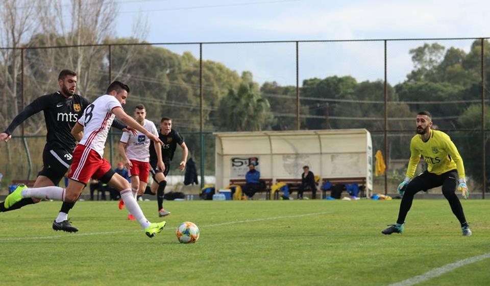 Detalj sa pripremne utakmice u Beleku sa slovačkim Trenčinom. Foto FK Trenčin