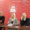 Naša najmlađa publika zaista voli pozorište: sa današnje konferencije za medije. Foto Vranje News