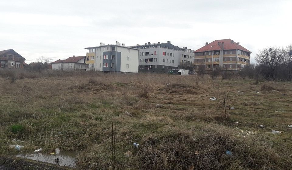 Lokacija za izgradnju. Foto Grad Vranje
