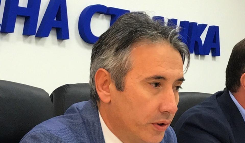 Prvi na lokalnoj listi naprednjaka: gradonačelnik Vranja i potpredsednik GrO SNS Slobodan Milenković. Foto Vranje News