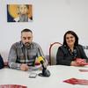 Čvrsto opredeljeni za bojkot: Đorđe Ristić, Milan Mihajlović i Nela Dimitrijević na konferenciji za medije. Foto VranjeNews