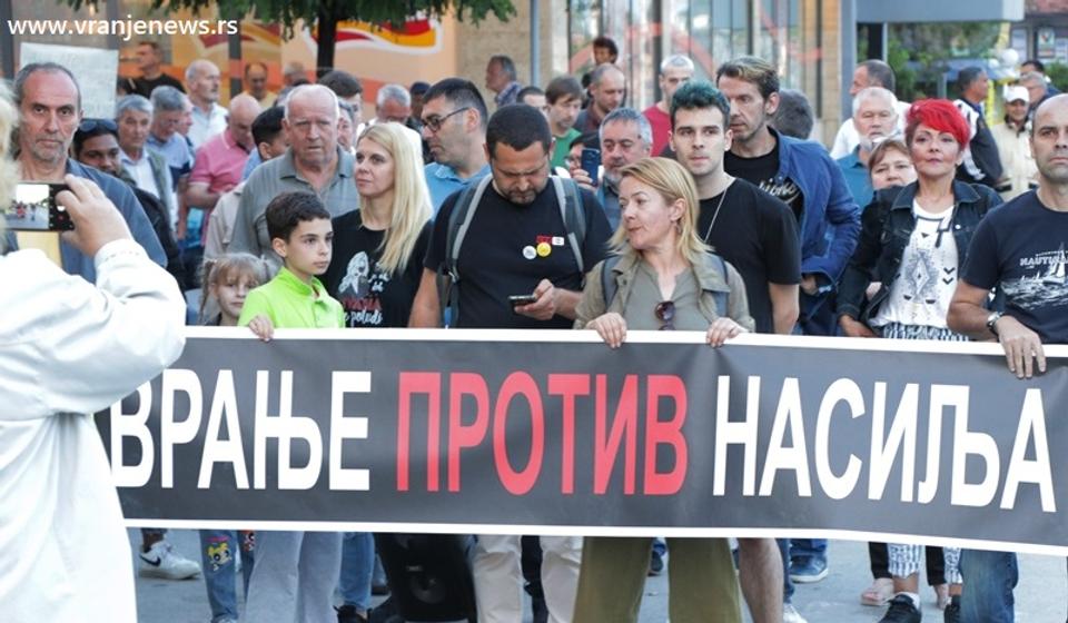 Sa prethodnog protesta. Foto Vranje News