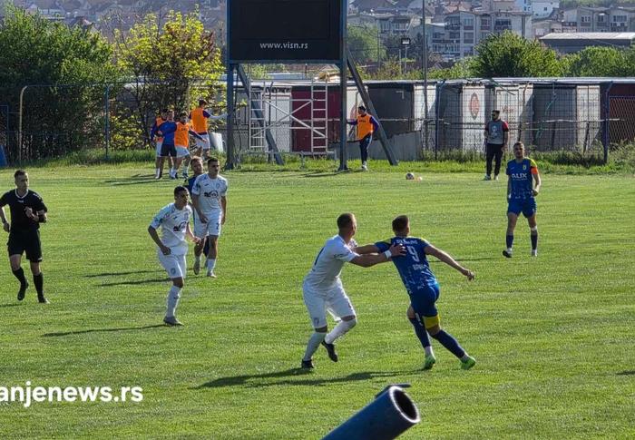Detalj sa današnje utakmice. Foto Vranje news