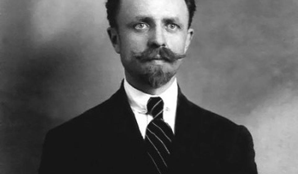 Ponosan na unuka Janja je MIlana Vlajinca, potonjeg profesora Beogradskog univerziteta, školovao u Nemačkoj. Foto - slika uzeta iz porodične arhive Dudeta Đorđevića