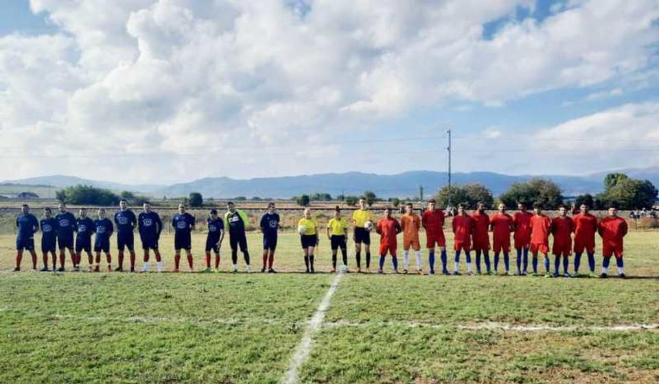Istorijski trenutak za Vranjance: fudbaleri Radničkog posle deset godina ponovo u zvaničnom takmičenju. Foto FK Radnički