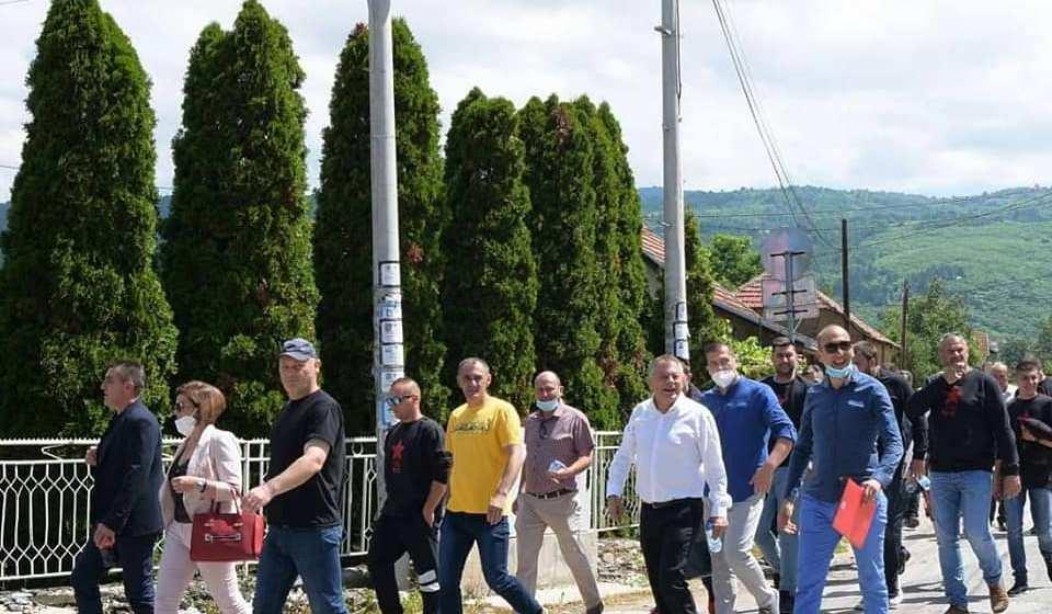 Tri kilometra peške do Alakinca. Foto Fejsbuk profil Novice Tončeva