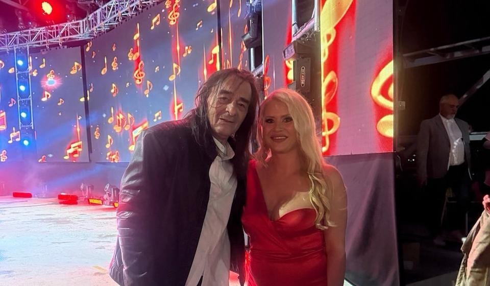 Sa Dadom Topićem na Ohrid festu. Foto promo Z.N.