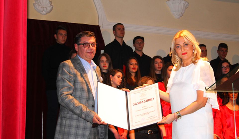 Prepoznao važnost negovanja govorne kulture i podržao takmičenje u besedništvu: Slobodan Nešić. Foto VranjeNews