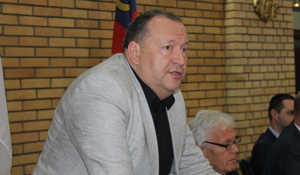 Sad ćete videti kako se radi: Dejan Stanojević na sednici Skupštine grada Vranja u utorak. Foto VranjeNews