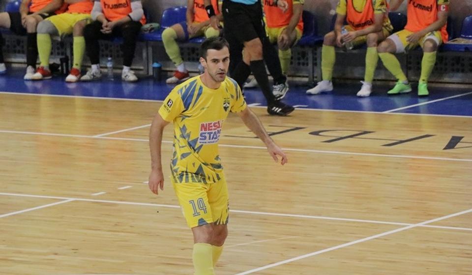 Stefan Aleksić doneo zlata vredan bod Vranjancima. Foto Vranje News