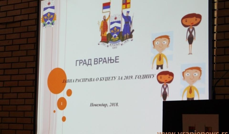 Sa jedne od ranijih javnih rasprava o budžetu. Foto Vranje News