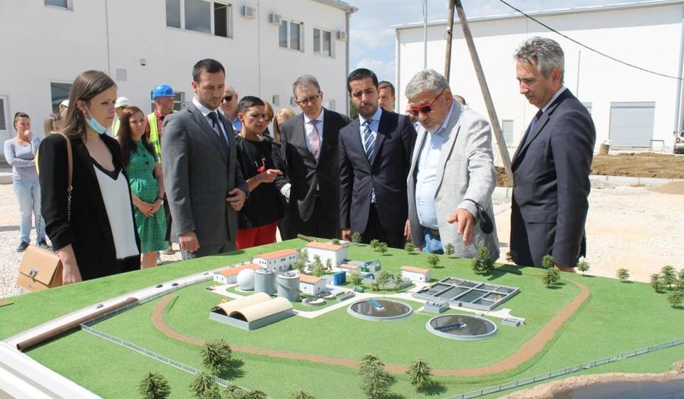 Poseta Fabrici za prečišćavanje otpadnih voda. Foto vranje.rs