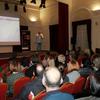 Igor Jurić na tribini u Vranju. Foto Grad Vranje