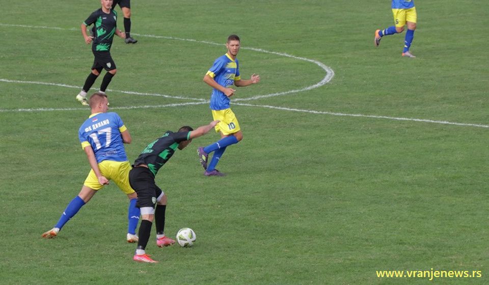 Detalj sa današnje utakmice. Foto Vranje News