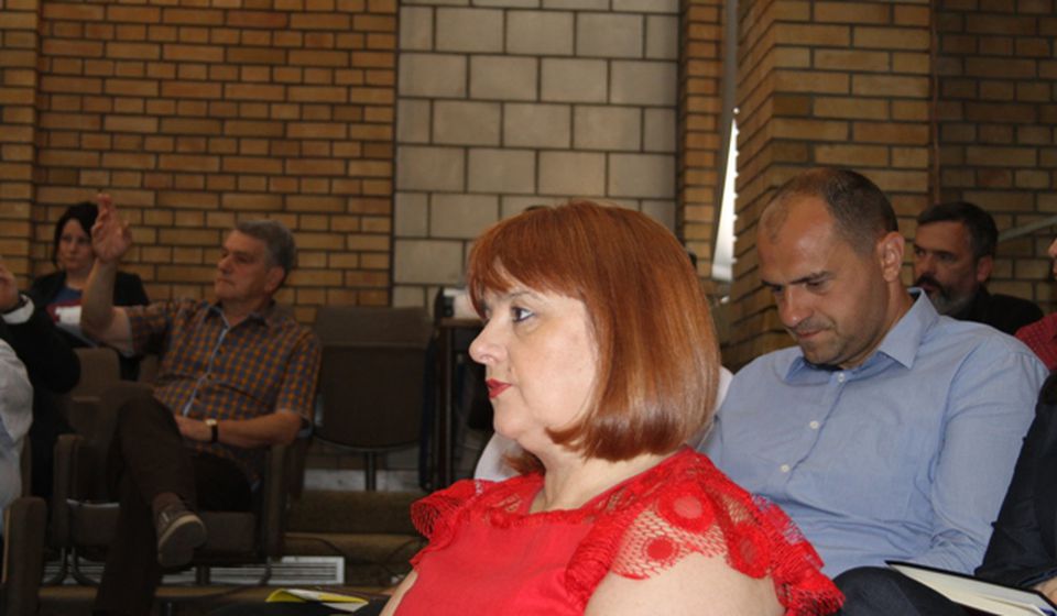 Izveštaj o radu Gradske biblioteke nije usvojen: direktorka Vesna Petric. Foto VranjeNews