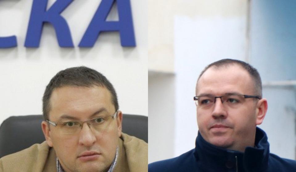 Nikola Popović (levo) i Darko Filipović. Foto Vranje News