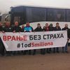 Od Ćuprije organizovano u koloni. Foto privatna arhiva