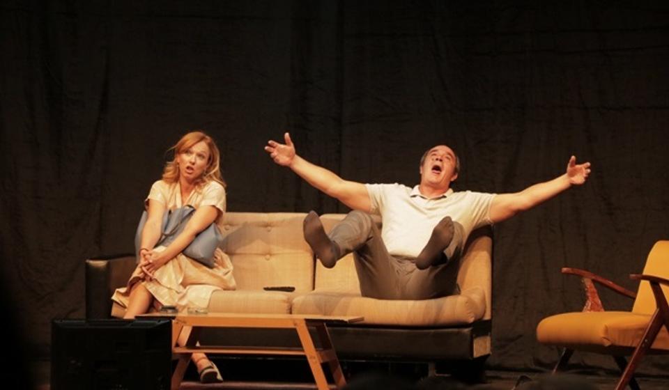 Nataša Tapušković i Boris Isaković u ulogama gospođe i gospodina R. Foto VranjeNews