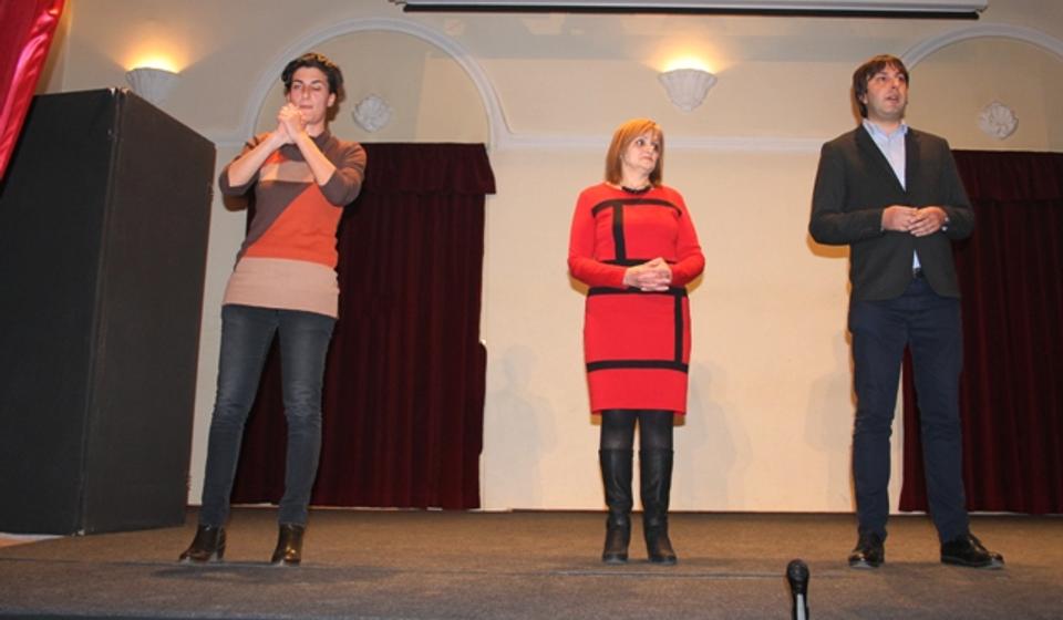 Snežana Stamenković i Nebojša Novković na otvaranju festivala. Foto VranjeNews