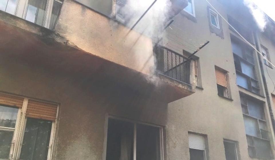 Požar izazvao kvar na veš mašini. Foto VranjeNews