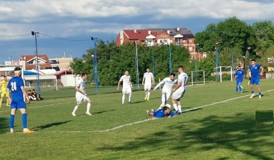 Detalj sa utakmice u Jagodini. Foto FK Pčinja
