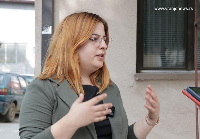 Natalija Stojmenović. Foto Vranje news