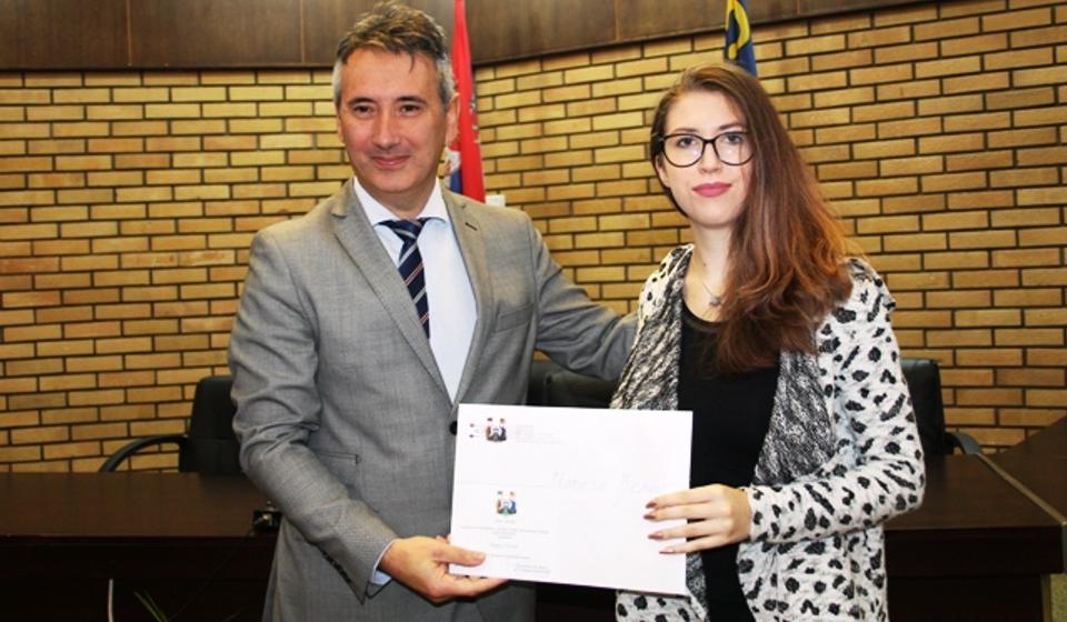 Marija Đelić, Hemijsko-tehnoloska škola