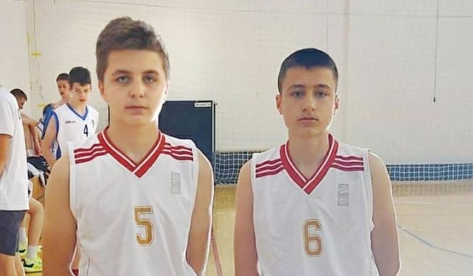 Jovan Kostić i Lazar Stošić. Foto KK Panteri