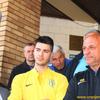 Vreme ljubavi: Luka Ratković i Dragan Antić u vreme protesta Dinama protiv lokalne vlasti. Foto VranjeNews